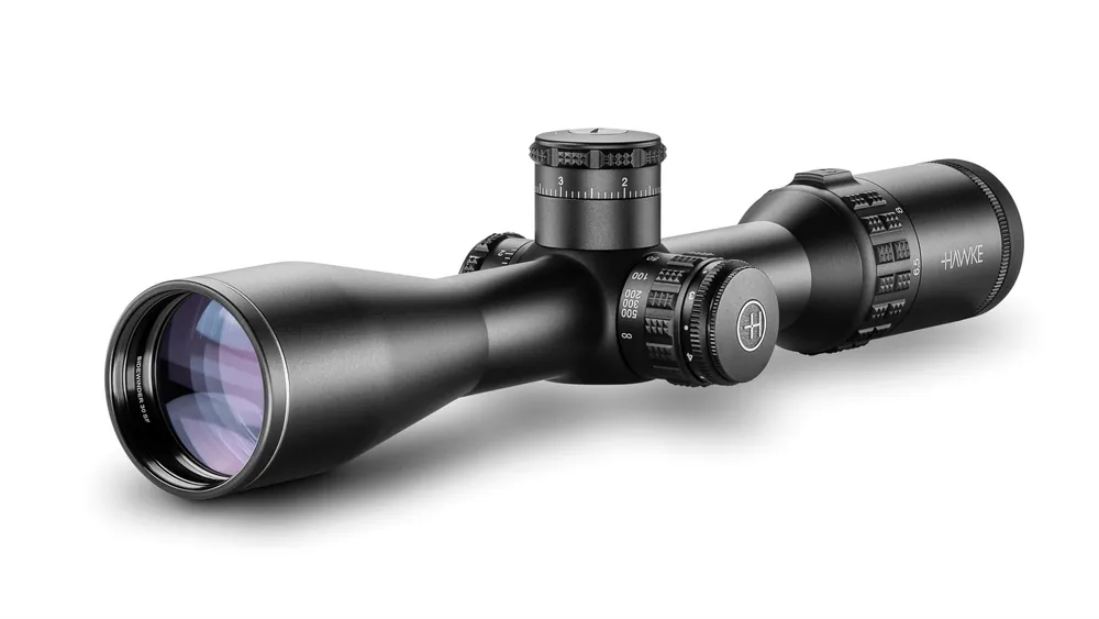 Hawke Sidewinder 30 SF 6.5-20×44 20x Half Mil Reticle