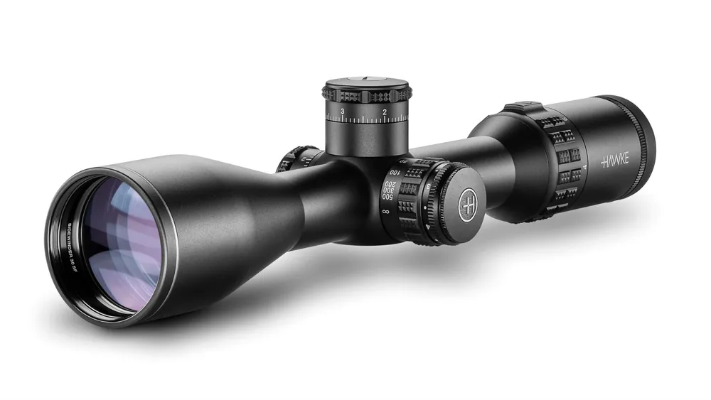 Hawke Sidewinder 30 SF 4-16×50 10x Half Mil Reticle