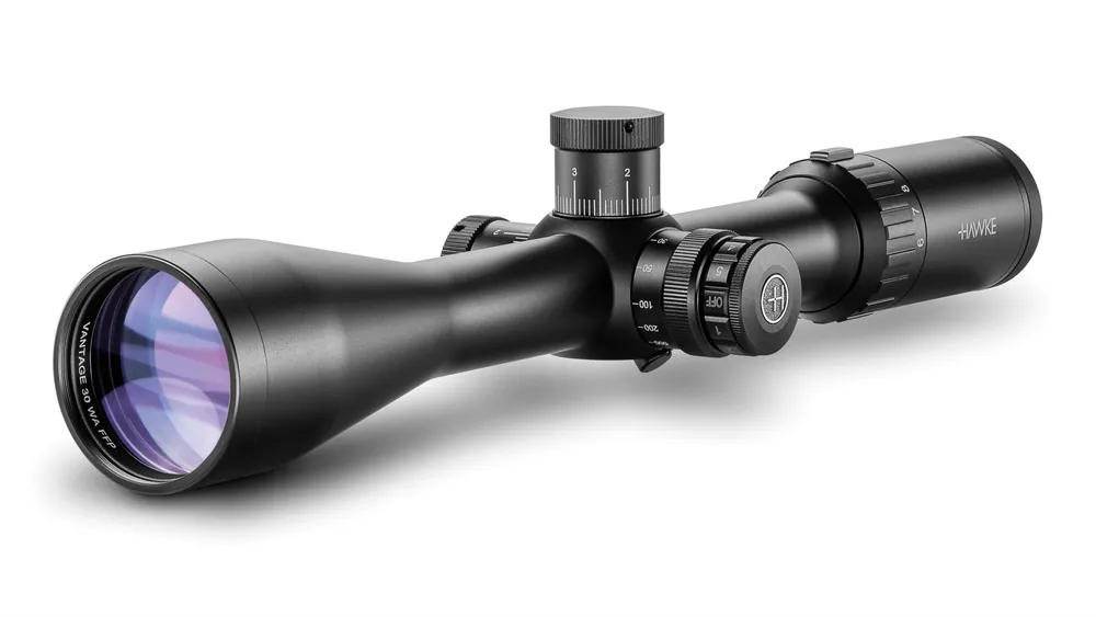 Hawke Vantage 30 WA FFP 6-24×50 Half Mil Dot IR Reticle