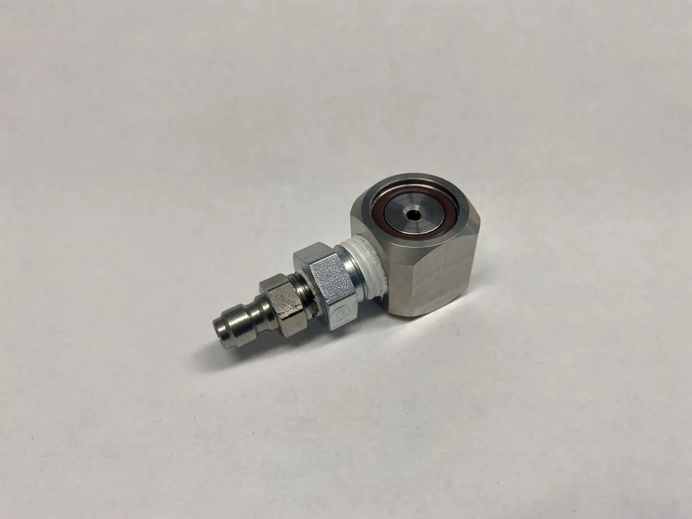 SCUBA Block to Foster Male Quick Disconnect Adapter