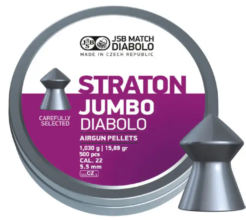 JSB Straton Jumbo .22 | 16gr | 500ct