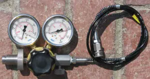 Regulated DIN300 Hose Assembly (Regulator)