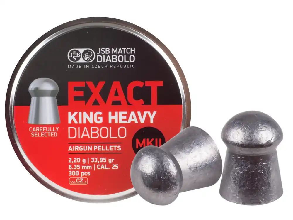 JSB Diabolo Exact Heavy MKII .25 | 33.95gr | 300ct