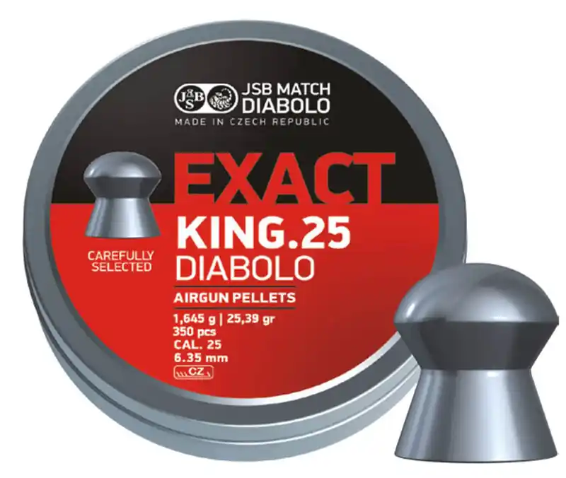 JSB Diabolo Exact King .25 | 25.39gr | 350ct