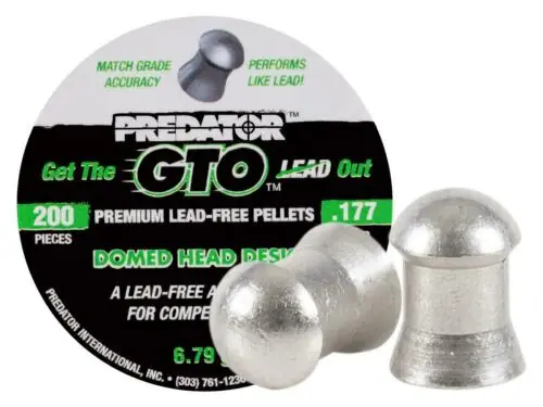 Predator GTO Lead Free Pellets .177 | 6.79gr | 200ct