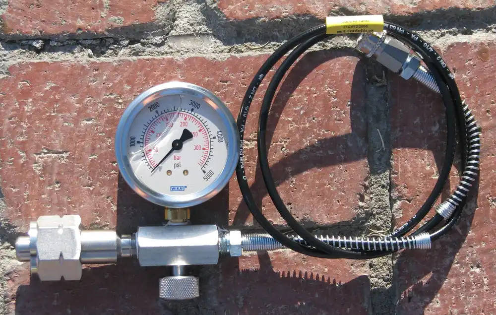 CGA Nitrogen / CO2 Hose Assembly (6000 PSI) CGA380, CGA580, CGA677, CGA680