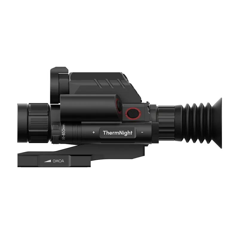 DNT Optics TNC225R – ThermNight Daytime, Thermal & Night Vision Multispectral Scope with Laser Rangefinder and Ballistic Calculator