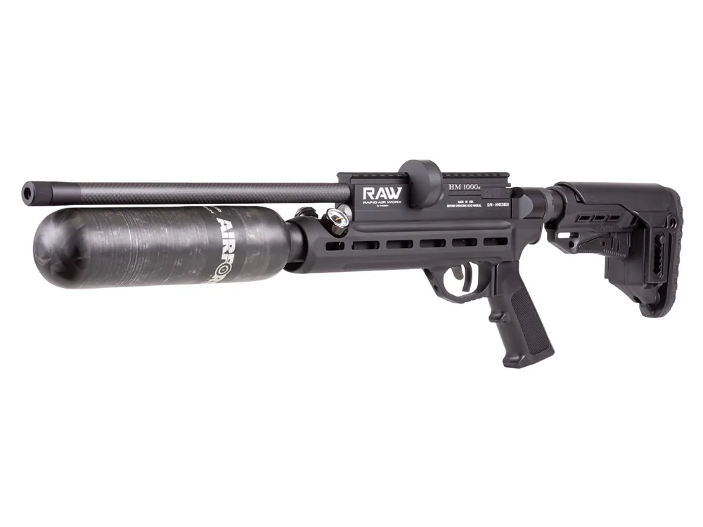 RAW HM1000x Mini Chassis PCP Air Rifle by RAW Rapid Air Worx