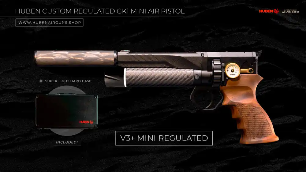 Huben Custom Regulated GK1 V3+ Mini Air Pistol