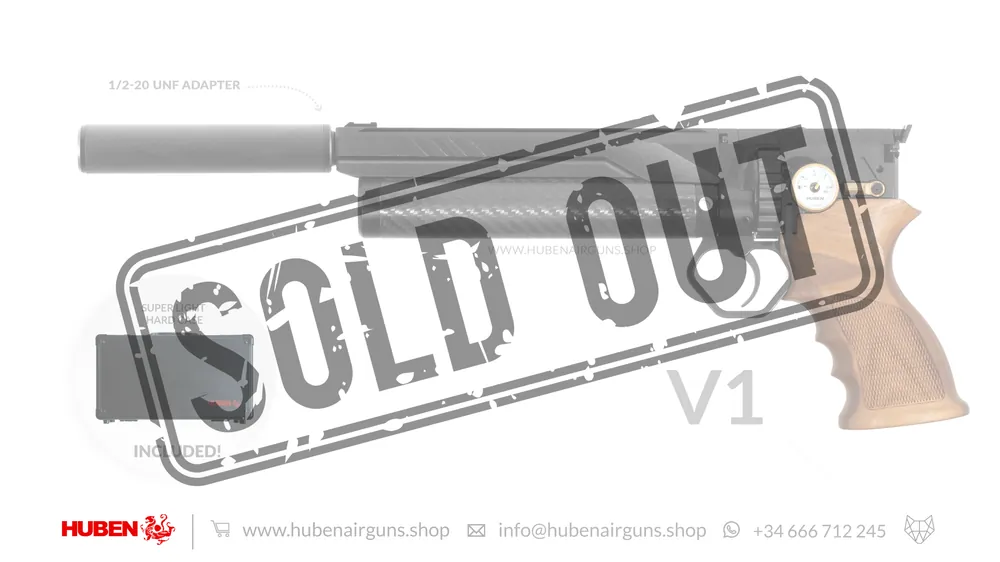Huben GK1 Air Pistol (V1) · Cal .25 (6.35mm)
