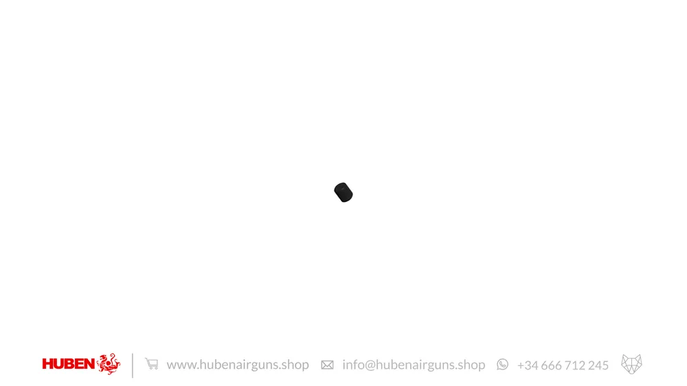 Spare Parts for Huben K1 Air Rifle · Black Plastic Receiver Pin Cover (3.5×5.6)