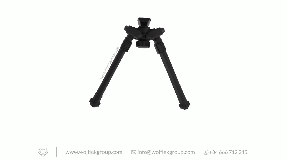Wolfiek Group Polymer Bipod for Airgun