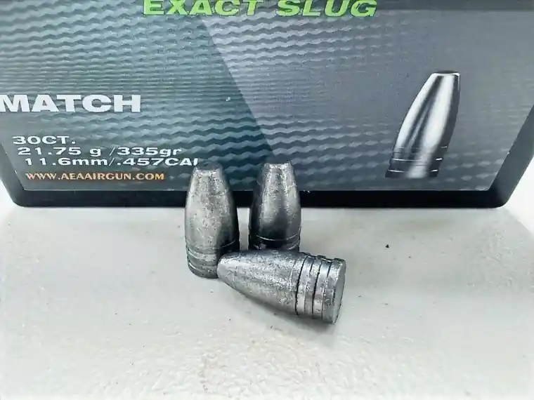 Certified MCAR Competition Slugs .457Cal 335Gr 20 ct