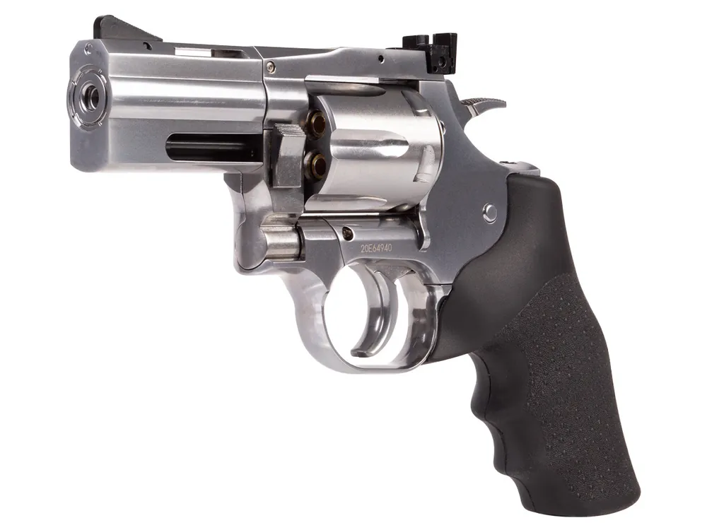 Dan Wesson 715 2.5″ Pellet Revolver, Silver