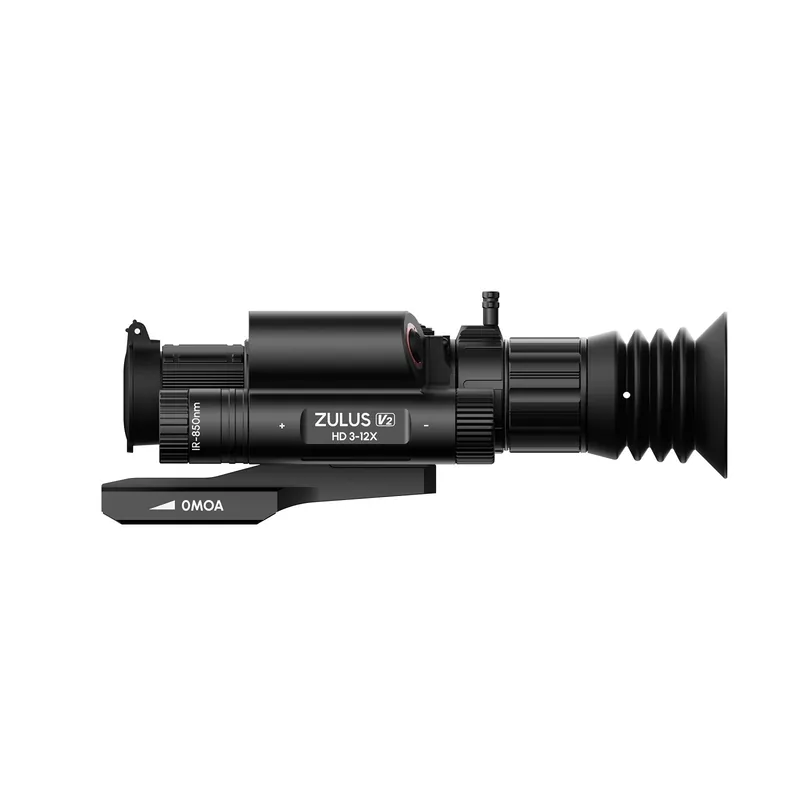 ZHD312R-V2 – ZULUS HD V2 3-12X Digital Night Vision Scope with Laser Rangefinder and Ballistic Calculator