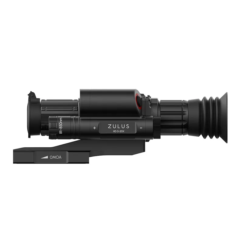 ZHD520R – ZULUS HD 5-20X Digital Night Vision Scope With Laser Rangefinder and Ballistic Calculator