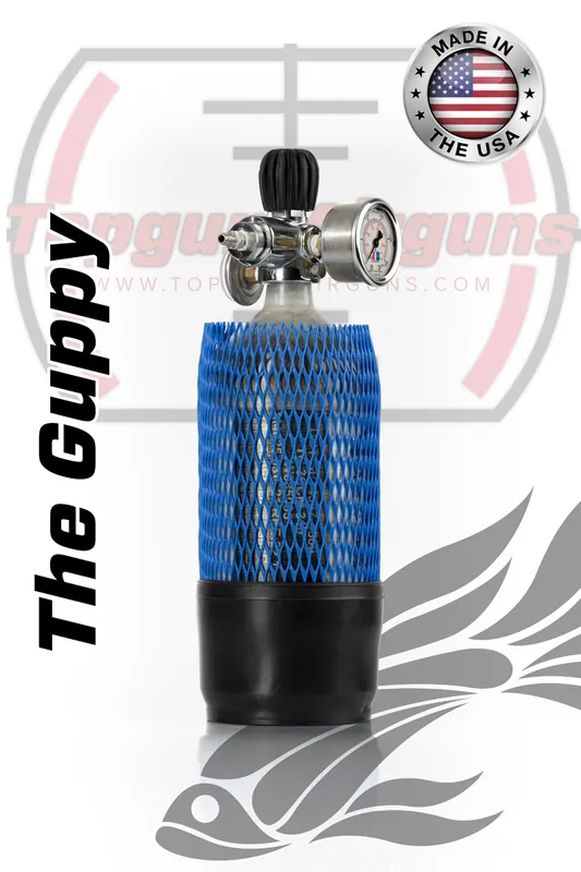 Guppy 114 Cu In/20 Cu Ft 4500 PSI PCP Airgun Tank