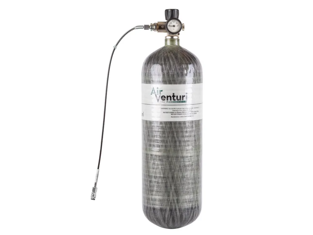 Air Venturi Wingman 98 Carbon Fiber Tank, 98 Cu Ft
