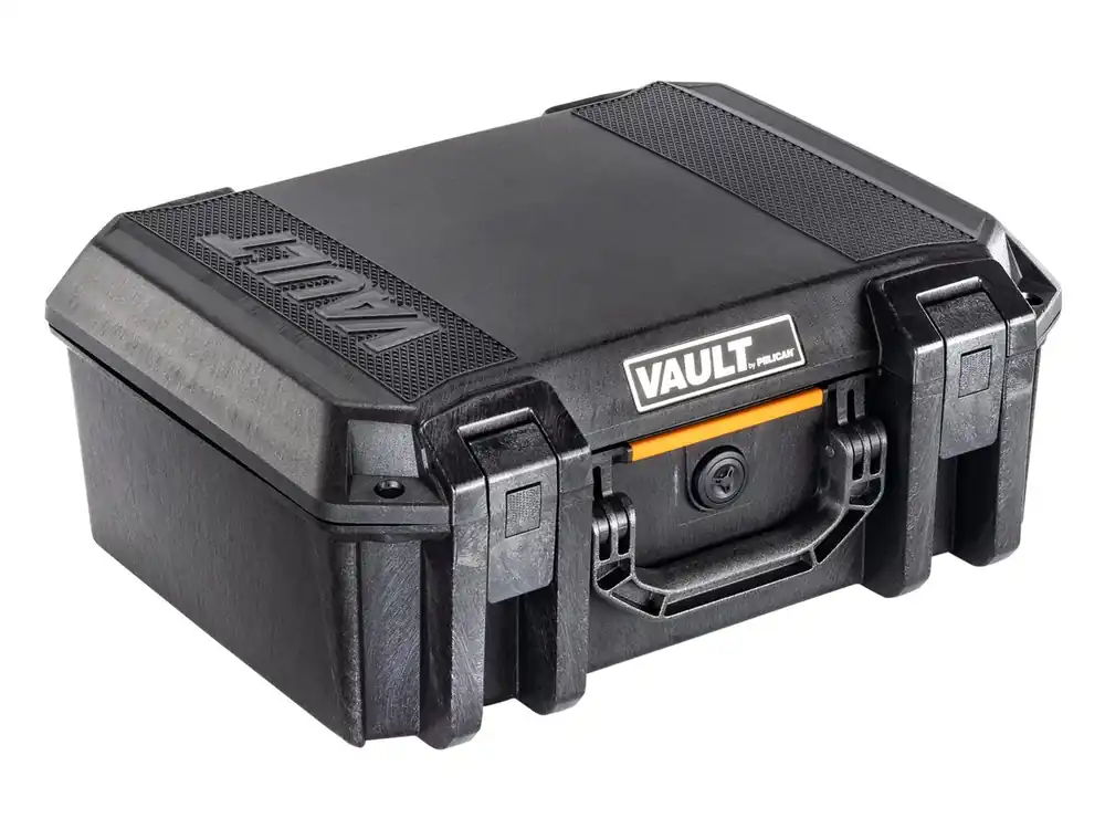 Pelican V300 Vault Large Pistol Case, Black