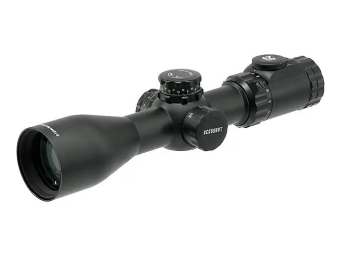 UTG OP3 Compact IR 3-12x44 AO UMAO, Medium Picatinny