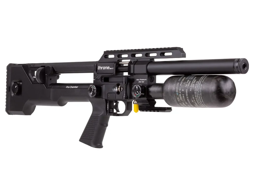 Reximex Throne Gen2 Compact PCP Air Rifle, .22 Caliber