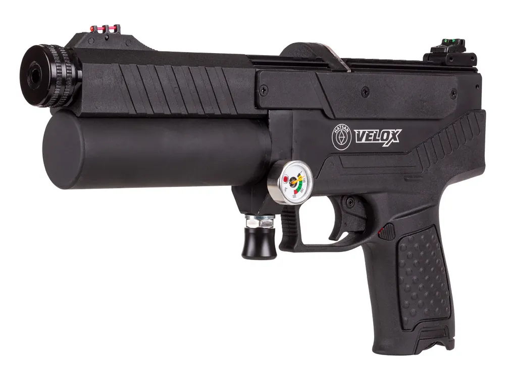 Hatsan Velox PCP Pistol, Black, .22 Cal