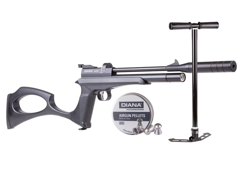 Diana Bandit Black Combo, .22 Caliber