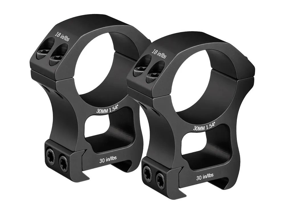 Vortex Pro Series Extra High 30mm Rings, Weaver/Picatinny