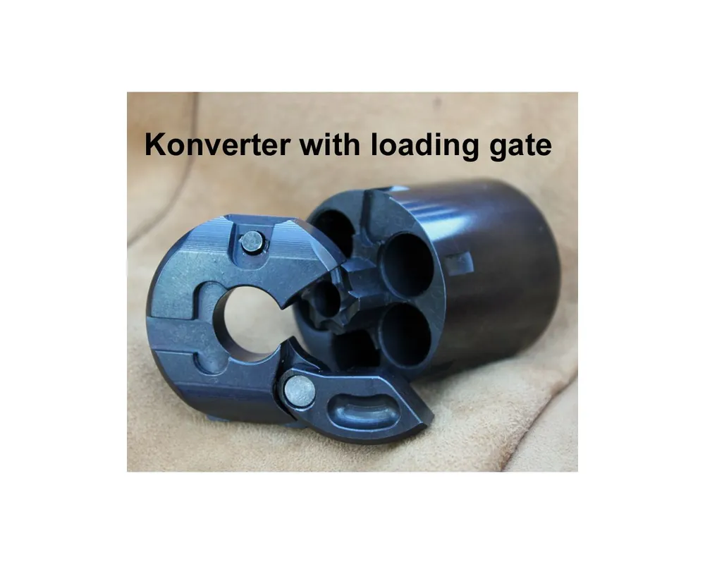 Kirst Konverter for Pietta 1858 Remington with Loading Gate 45 ACP