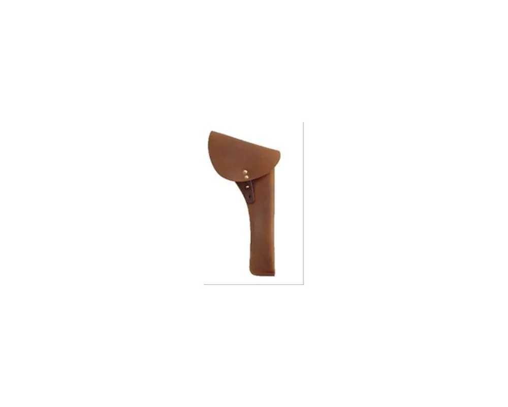 Cavalry Style Flap Holster, Brown Leather Holster