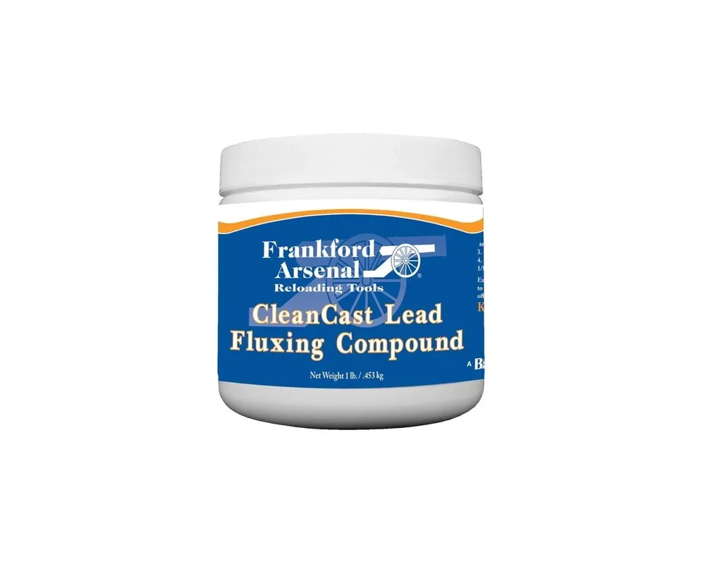 CleanCast Bullet Casting Flux 1 Pound Container