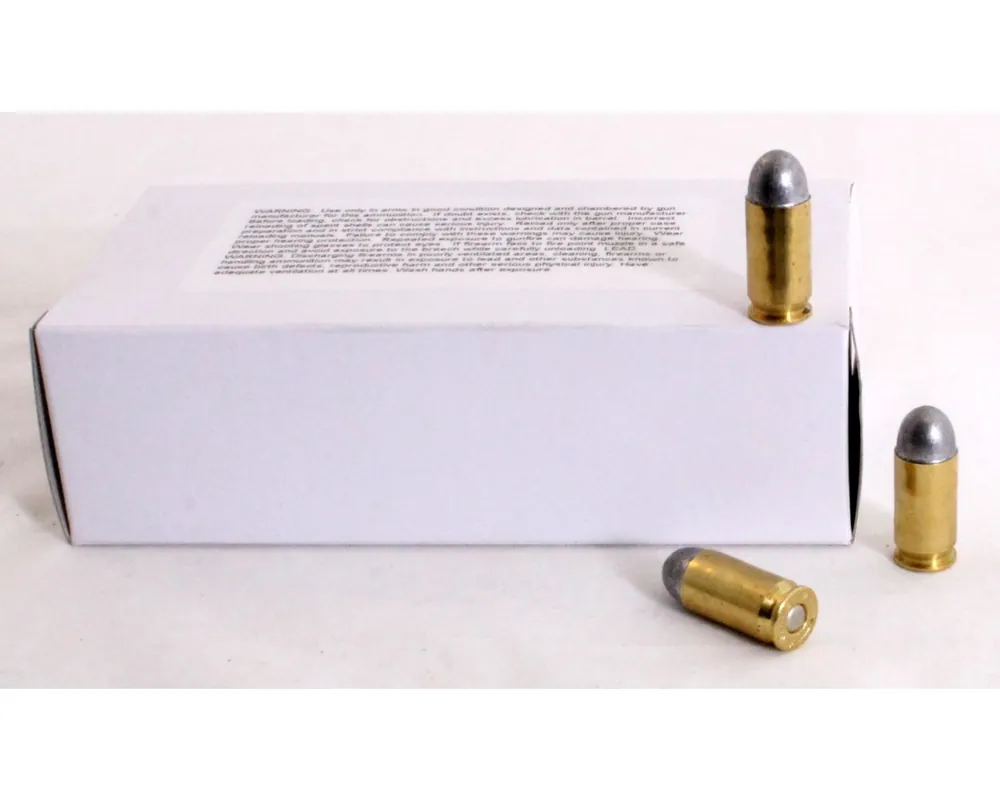 45 ACP 230 Grain Lead RN Lead Ammo, 830fps Box of 50