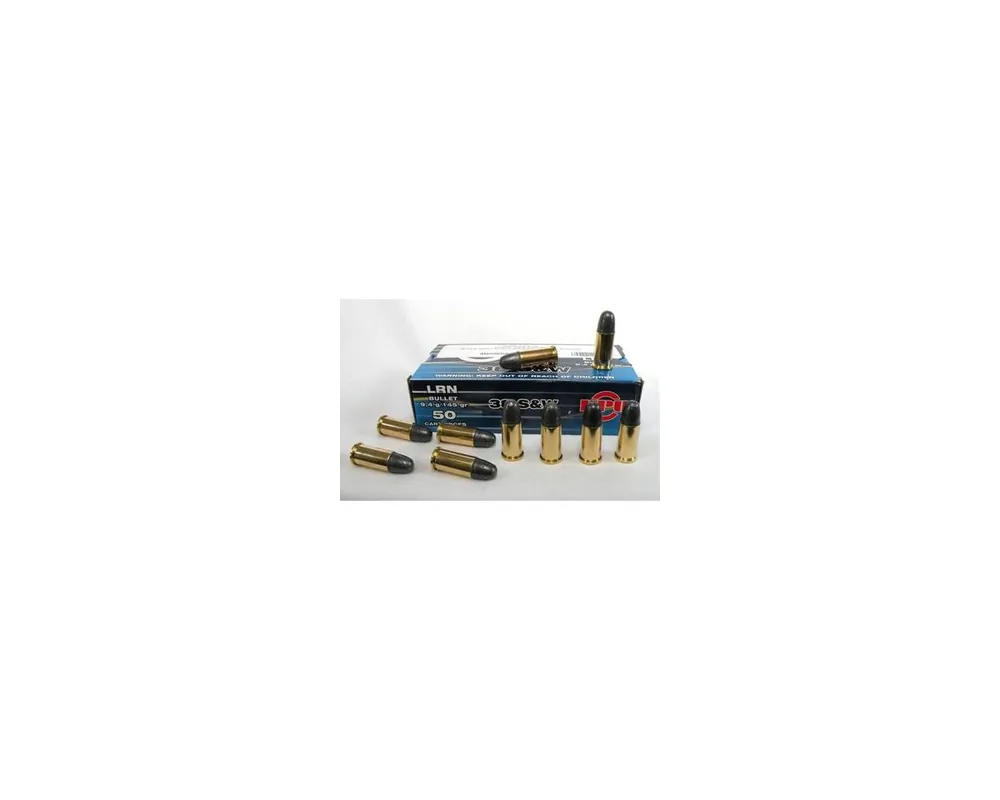 38 S&W 145 Grain Lead RN Prvi Partizan Ammo Box of 50