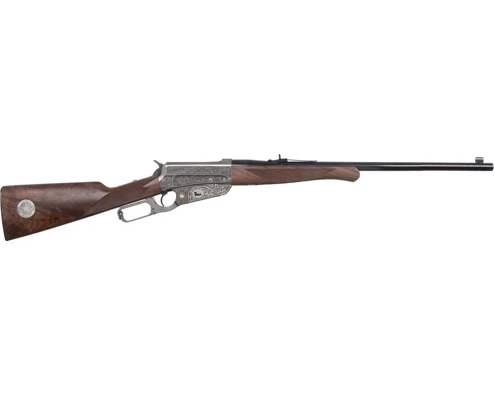 Engraved Winchester 1895 Texas Rangers 200th Custom Grade 30-06 Springfield 22'' 4-rd Rifle