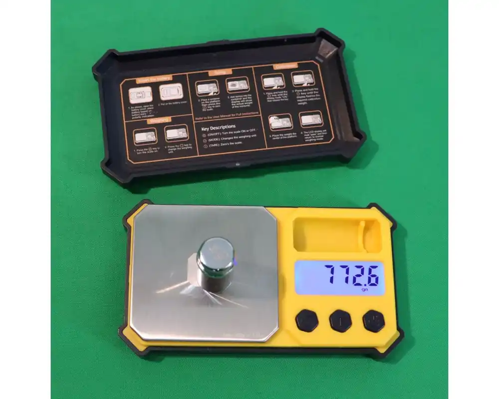 Electronic Powder Scale Battery Powered