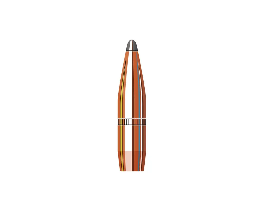 .284" Diameter 7mm 139 Grain SPBT Hornady Interlock Jacketed Bullets Box of 100