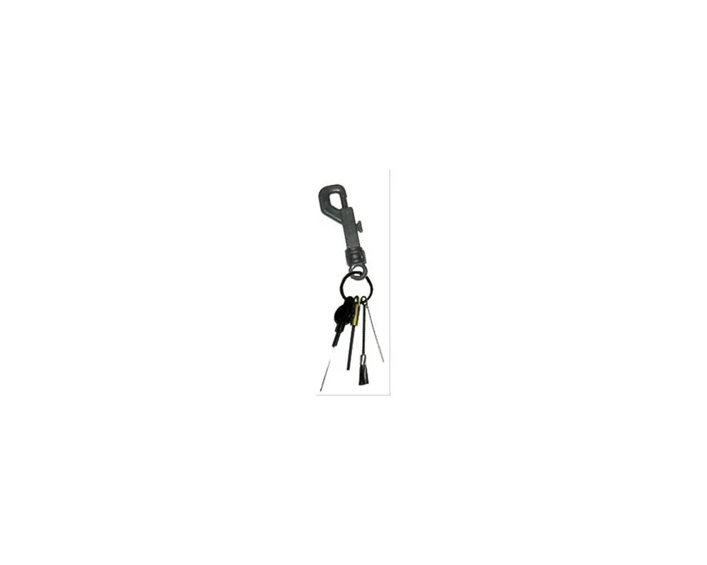 Flash Pan Kit with Touch Hole Pick, Nipple Pick & Brush on Snap Clip