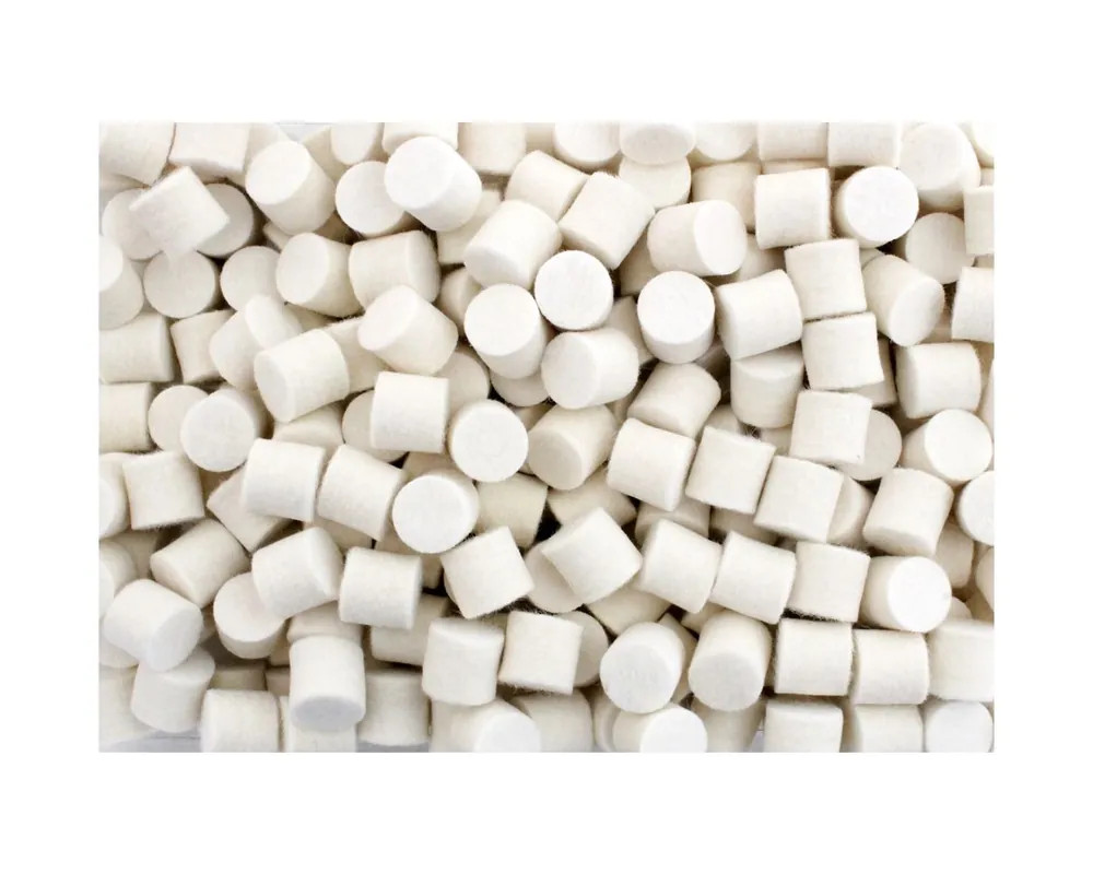 80pcs .22 Caliber Airgun VFG Plain Wool Quick Cleaning Pellets
