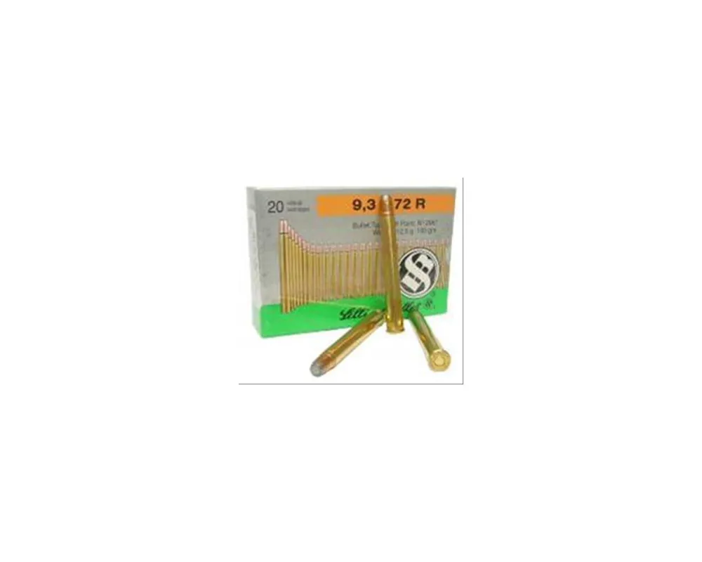 9.3x72R Sellier & Bellot Ammunition 193 Grain FNSP Box of 20