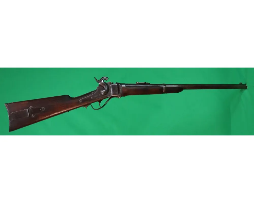 Antique New Model 1859 Sharps Percussion Carbine about .52 Caliber