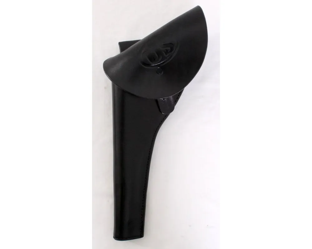 US Marked Cavalry Full Flap Black Leather Holster in Right or Left Hand by Triple K Brand