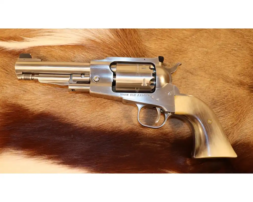 Highly Customized Ruger Old Army Percussion Revolver