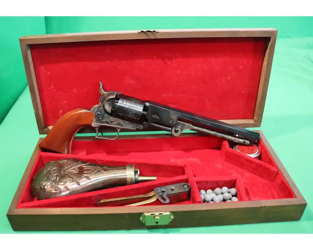 1851 Colt 2nd Generation Appears New Unfired with Wood Display Case & Accessories
