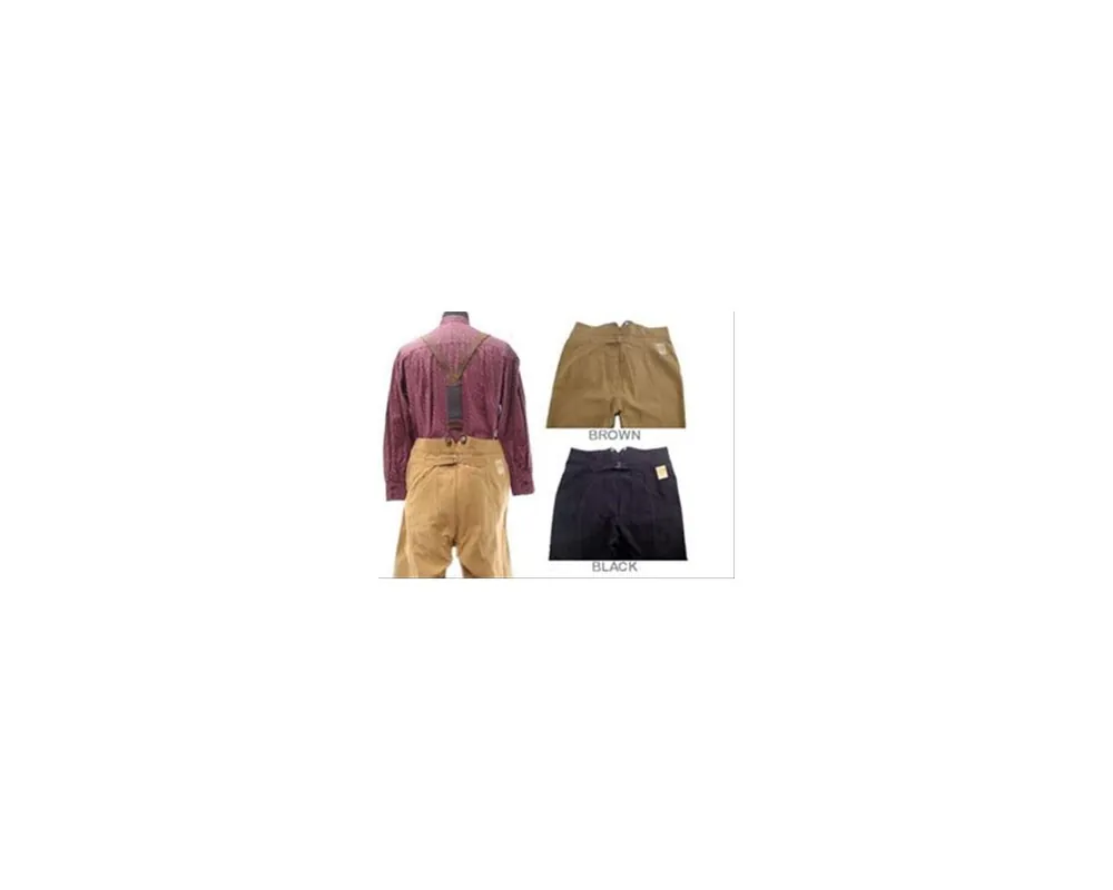 Canvas Saddle Seat Pant