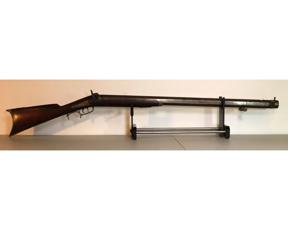 Nelson Lewis Heavy Round Ball Bench Gun 45 Caliber