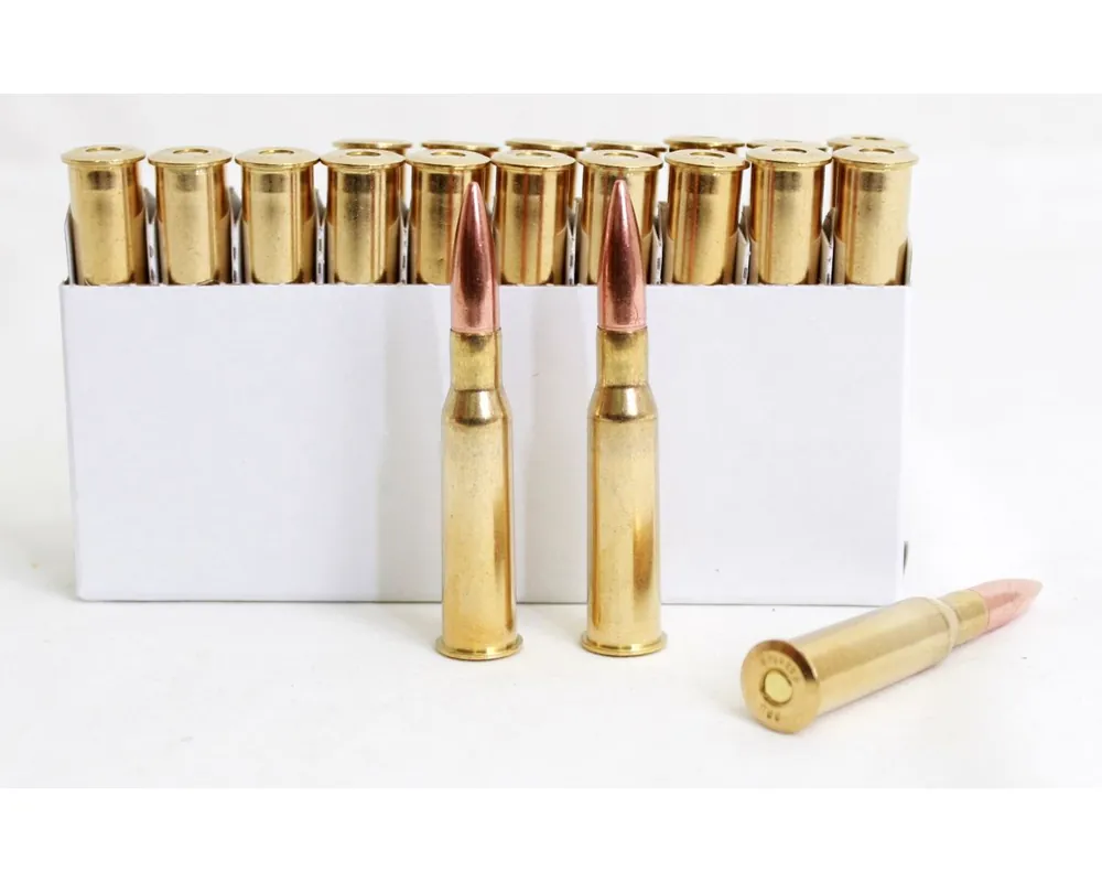 7.62x54R Russian 182 Grn. FMJ Privi Ammunition Box of 20