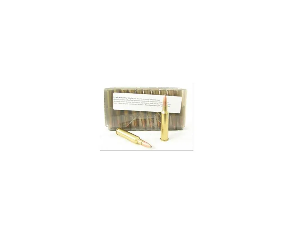 225 Winchester Ammunition 55 Grain Spitzer Soft Point Box of 20 *Reformed Brass*