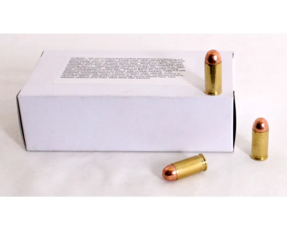 455 Webley Auto Mk.I Ammo .455" FMJ 230 Grain Box of 50