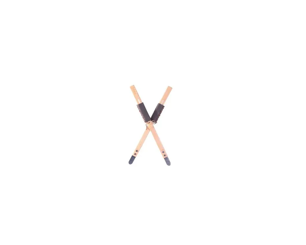 24" Prone Cross Sticks AKA Shooting Sitcks with Steel Blade Inserts