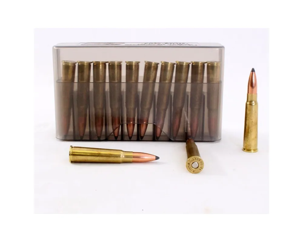 8x50R Siamese Mauser 175 Grain Spitzer Soft Point Ammunition Box of 20